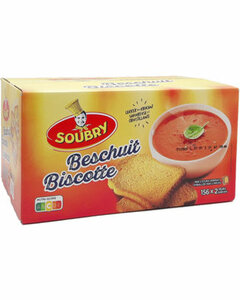 Beschuiten individueel verpakt 2x7.5g x 156