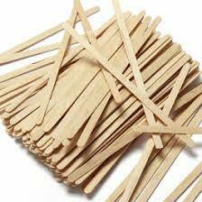 Houten roerstaafjes 113mm 1000st