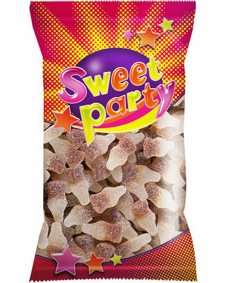 Snoepzakjes 60g Zure Colaflesjes