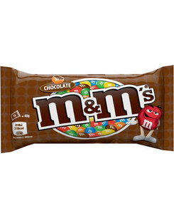 M&M S CHOCO ZAKJE SINGLE 45GR 