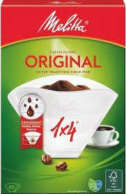 Melitta 1x4 filterpapier x 100st