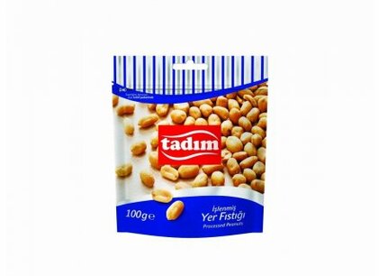 Cacahuètes grillées et salées 100g 