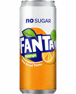 Fanta Zero Orange SLEEK 33cl 