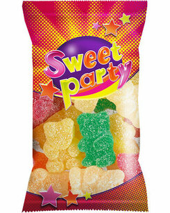 Snoepzakjes 60g Zure beertjes